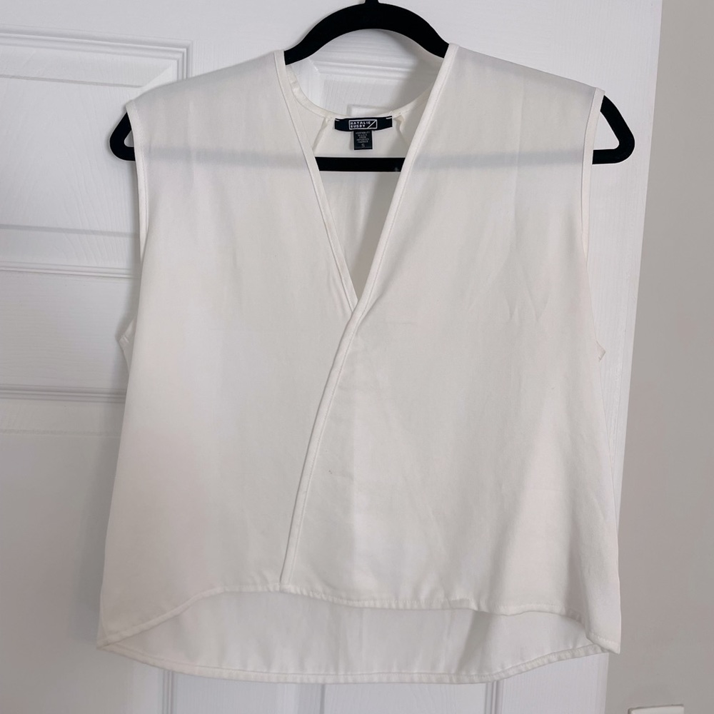 White Tank Top Size Small